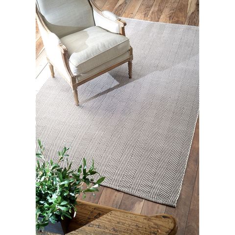 Nuloom Handmade Flatweave Herringbone Chevron Cotton Rug | Area Rugs ... intended for Caring for Your Flatweave Cotton Rug A Deep Dive